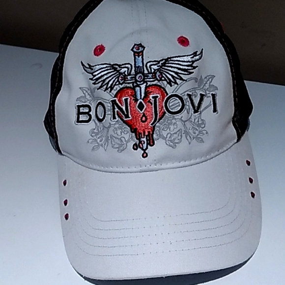 Bon Jovi Greatest Hits 2011 Concert Tour Trucker Hat - Picture 2 of 5